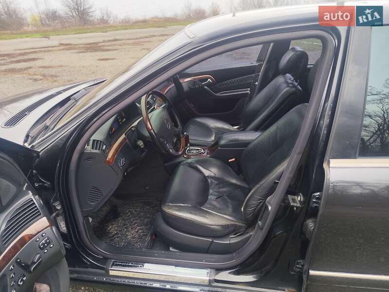 Седан Mercedes-Benz S-Class 2001 в Днепре