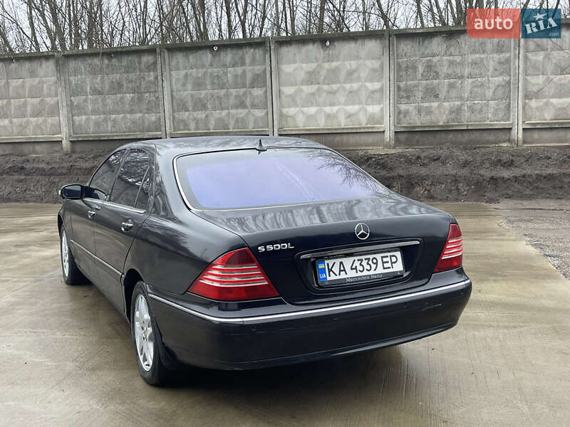 Седан Mercedes-Benz S-Class 2001 в Золотоноші