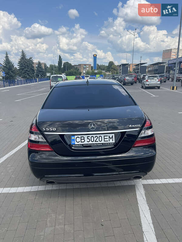 Седан Mercedes-Benz S-Class 2008 в Прилуках