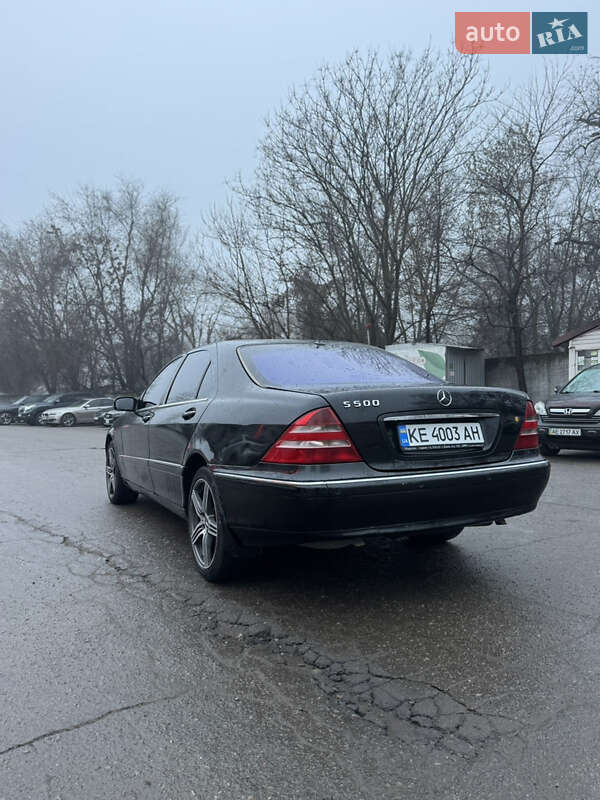 Седан Mercedes-Benz S-Class 2001 в Днепре