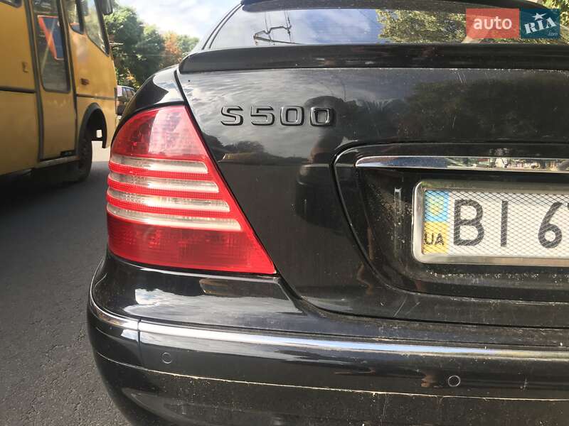 Седан Mercedes-Benz S-Class 2003 в Полтаве фото 5 Седан Mercedes-Benz S-Class 2003 в Полтаве