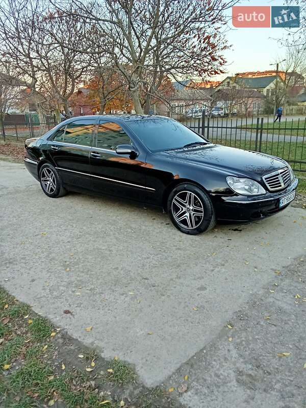 Седан Mercedes-Benz S-Class 2000 в Ивано-Франковске