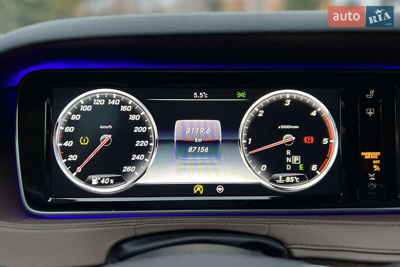 Седан Mercedes-Benz S-Class 2016 в Львові фото 16 Седан Mercedes-Benz S-Class 2016 в Львові