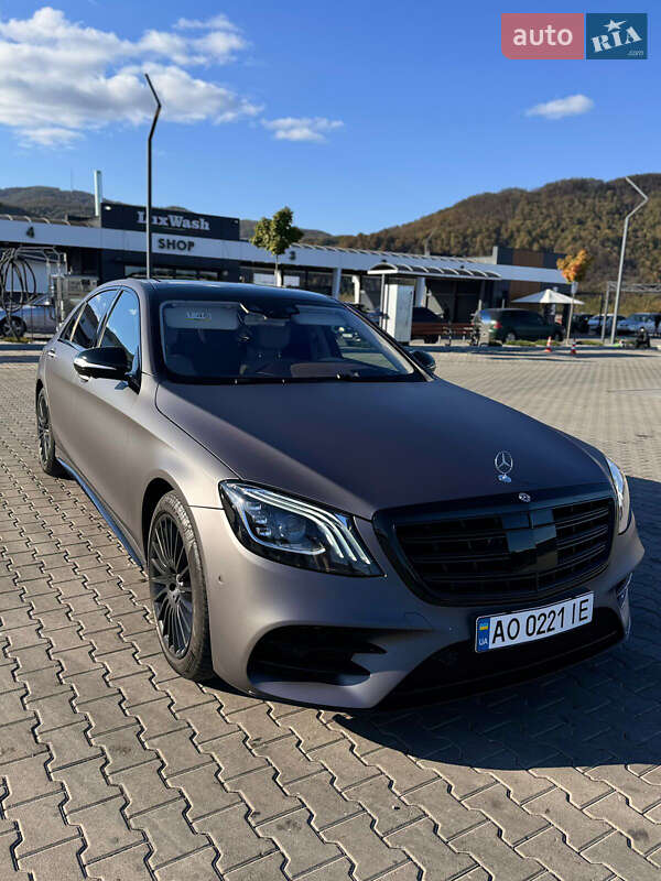 Седан Mercedes-Benz S-Class 2018 в Хусті