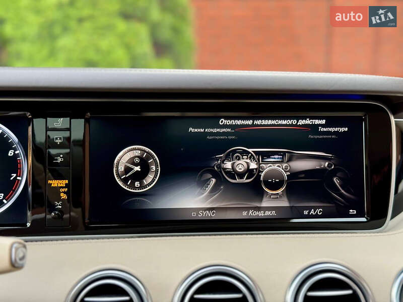 Купе Mercedes-Benz S-Class 2014 в Ужгороде фото 57 Купе Mercedes-Benz S-Class 2014 в Ужгороде