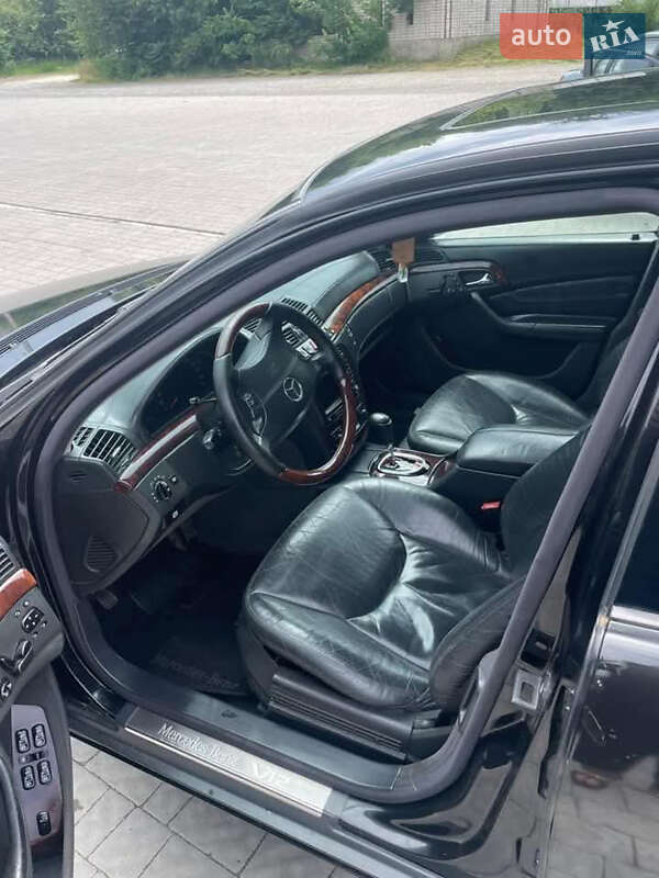 Седан Mercedes-Benz S-Class 2001 в Бучачі фото 8 Седан Mercedes-Benz S-Class 2001 в Бучачі