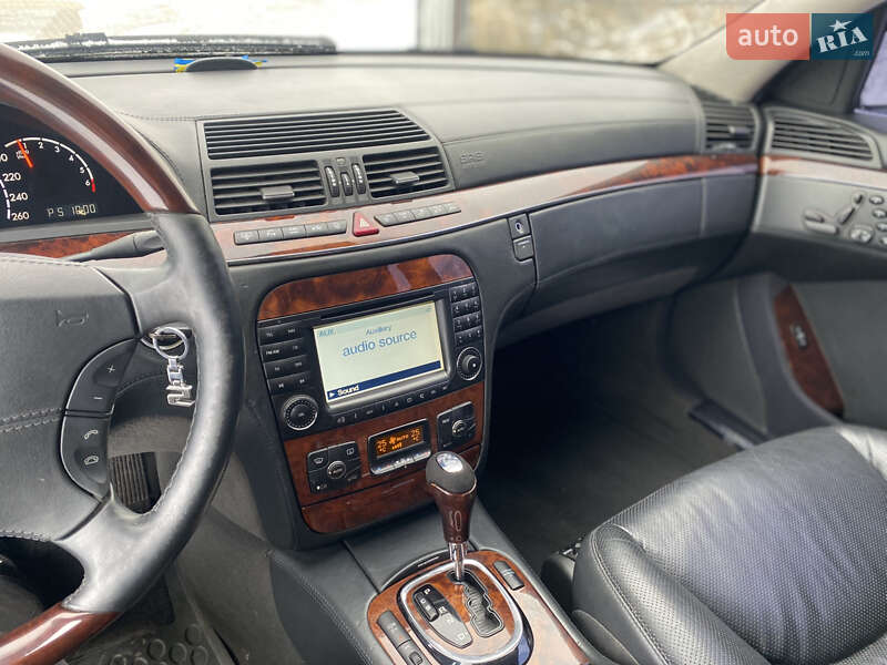 Седан Mercedes-Benz S-Class 2003 в Южноукраинске фото 10 Седан Mercedes-Benz S-Class 2003 в Южноукраинске