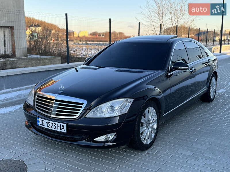 Седан Mercedes-Benz S-Class 2008 в Чернівцях