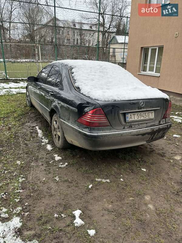Седан Mercedes-Benz S-Class 2002 в Перегінське фото 2 Седан Mercedes-Benz S-Class 2002 в Перегінське