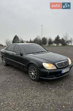 Седан Mercedes-Benz S-Class 2002 в Ужгороде