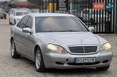 Седан Mercedes-Benz S-Class 2001 в Ужгороді