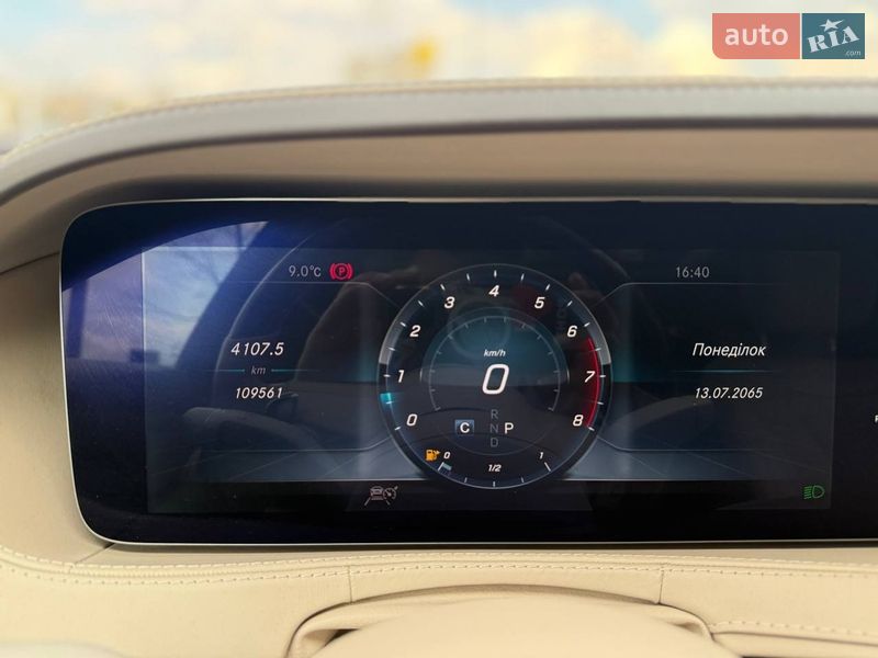 Седан Mercedes-Benz S-Class 2017 в Києві