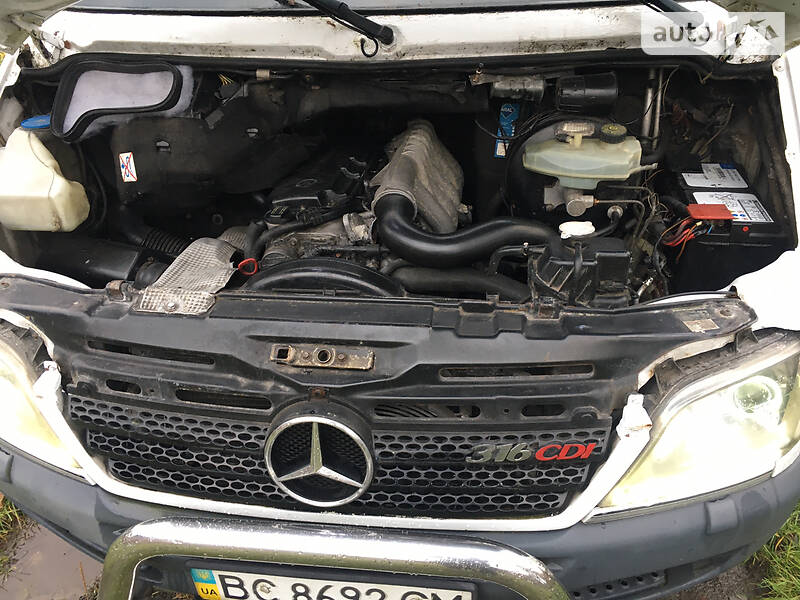 Микроавтобус Mercedes-Benz Sprinter 2004 в Львове фото 3 Микроавтобус Mercedes-Benz Sprinter 2004 в Львове