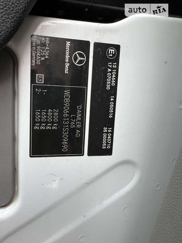 Грузопассажирский фургон Mercedes-Benz Sprinter 2008 в Новоднестровске