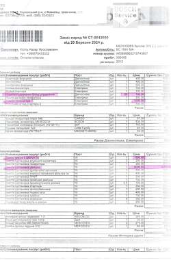 Микроавтобус Mercedes-Benz Sprinter 2012 в 