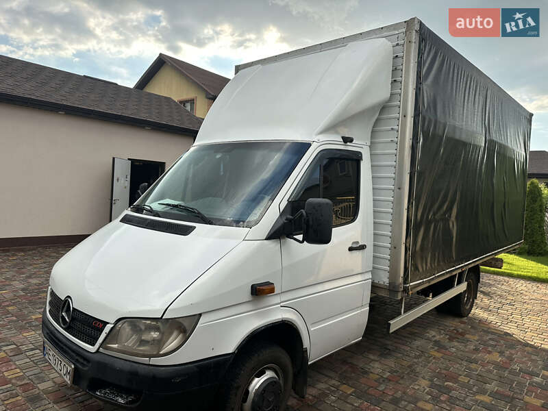 Тентований Mercedes-Benz Sprinter 2002 в Дніпрі фото 7 Тентований Mercedes-Benz Sprinter 2002 в Дніпрі