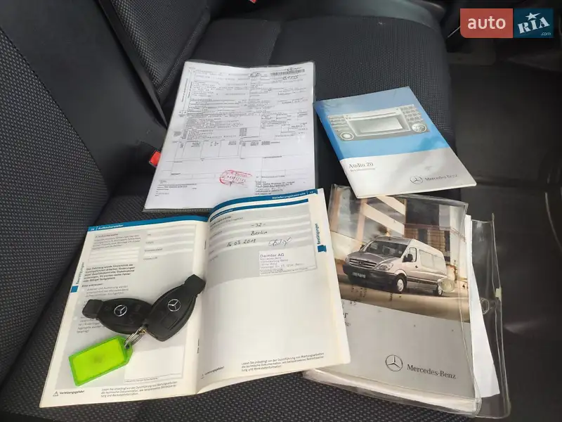 Грузовой фургон Mercedes-Benz Sprinter 2011 в Ровно документ