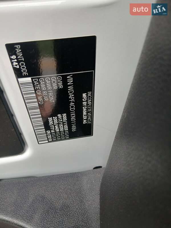 Платформа Mercedes-Benz Sprinter 2020 в Луцьку