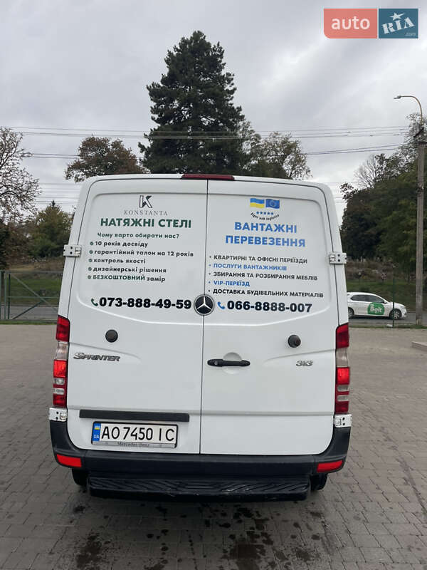 Вантажний фургон Mercedes-Benz Sprinter 2013 в Ужгороді