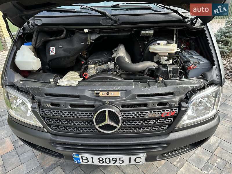 Мікроавтобус вантажний (до 3,5т) Mercedes-Benz Sprinter 2004 в Полтаві фото 13 Мікроавтобус вантажний (до 3,5т) Mercedes-Benz Sprinter 2004 в Полтаві