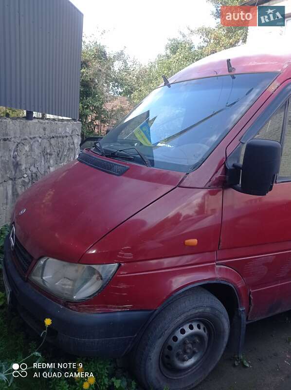 Мікроавтобус Mercedes-Benz Sprinter 2001 в Здолбуніві фото 3 Мікроавтобус Mercedes-Benz Sprinter 2001 в Здолбуніві