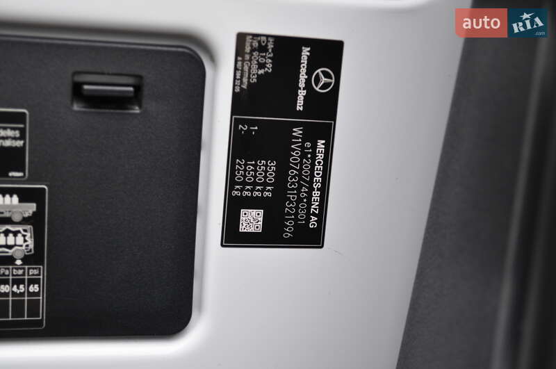 Грузовой фургон Mercedes-Benz Sprinter 2021 в Киеве