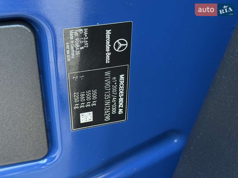 Тентованый Mercedes-Benz Sprinter 2020 в Ровно фото 24 Тентованый Mercedes-Benz Sprinter 2020 в Ровно