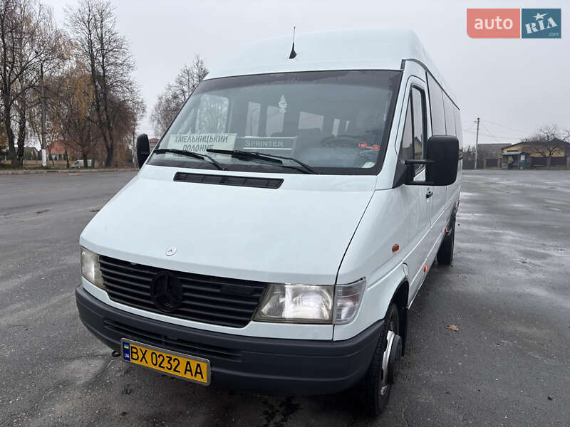 Мікроавтобус Mercedes-Benz Sprinter 1999 в Полонному фото 3 Мікроавтобус Mercedes-Benz Sprinter 1999 в Полонному
