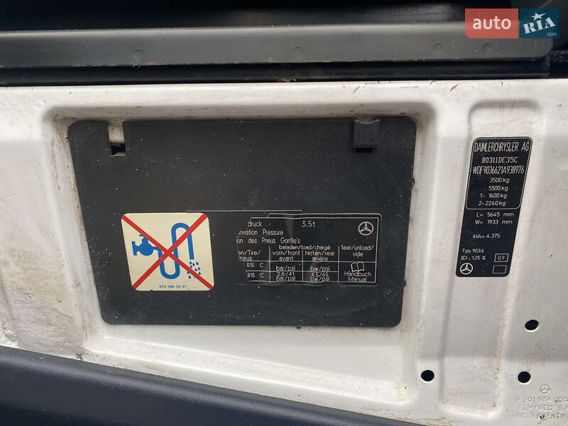 Грузовой фургон Mercedes-Benz Sprinter 2006 в Виннице