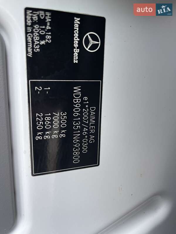 Тентованый Mercedes-Benz Sprinter 2017 в Луцке