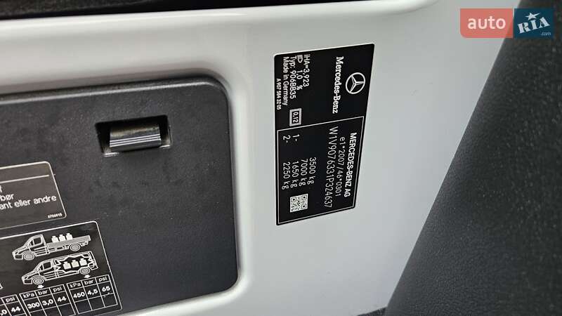 Грузовой фургон Mercedes-Benz Sprinter 2021 в Радомышле фото 21 Грузовой фургон Mercedes-Benz Sprinter 2021 в Радомышле