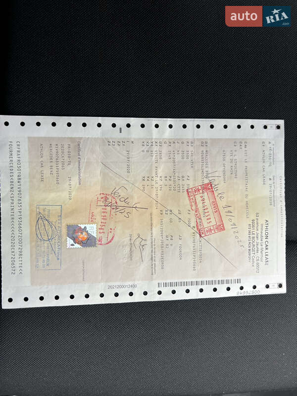 Вантажний фургон Mercedes-Benz Sprinter 2020 в Дубні фото 145 Вантажний фургон Mercedes-Benz Sprinter 2020 в Дубні