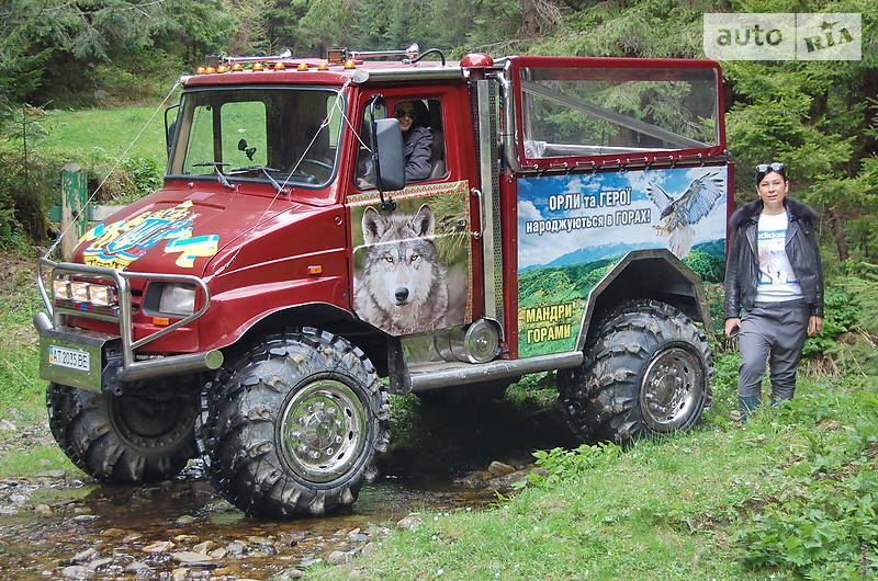 Тентованый Mercedes-Benz Unimog 2002 в Ивано-Франковске