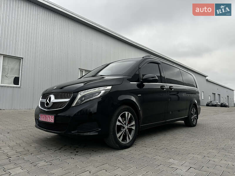 Минивэн Mercedes-Benz V-Class 2016 в Ивано-Франковске фото 14 Минивэн Mercedes-Benz V-Class 2016 в Ивано-Франковске