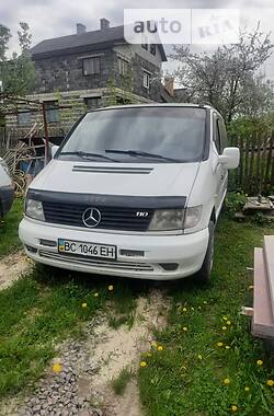 Легковой фургон (до 1,5 т) Mercedes-Benz Vito 108 2000 в Новояворовске