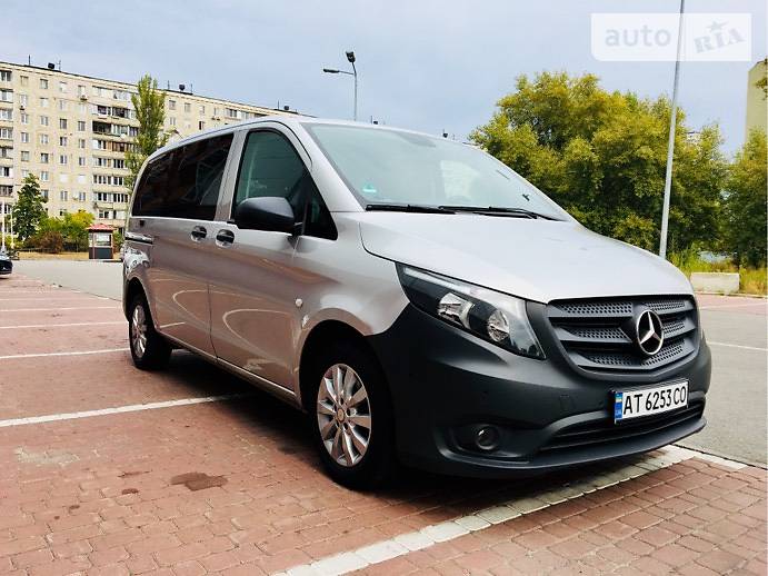 Грузопассажирский фургон Mercedes-Benz Vito 2016 в Киеве