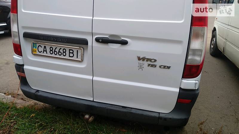 Вантажопасажирський фургон Mercedes-Benz Vito 2007 в Умані