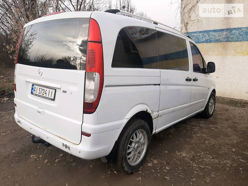 Грузопассажирский фургон Mercedes-Benz Vito 2003 в Черновцах фото 8 Грузопассажирский фургон Mercedes-Benz Vito 2003 в Черновцах