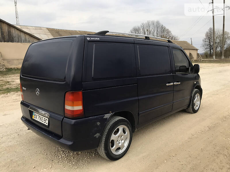 Вантажопасажирський фургон Mercedes-Benz Vito 2001 в Дунаївцях фото 7 Вантажопасажирський фургон Mercedes-Benz Vito 2001 в Дунаївцях
