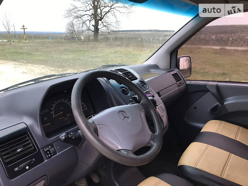 Вантажопасажирський фургон Mercedes-Benz Vito 2001 в Дунаївцях фото 9 Вантажопасажирський фургон Mercedes-Benz Vito 2001 в Дунаївцях