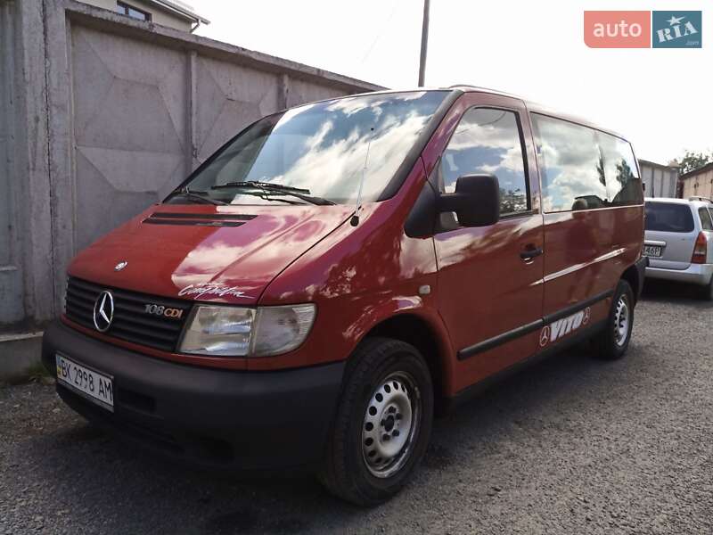 Мінівен Mercedes-Benz Vito 2003 в Ківерцях фото 13 Мінівен Mercedes-Benz Vito 2003 в Ківерцях