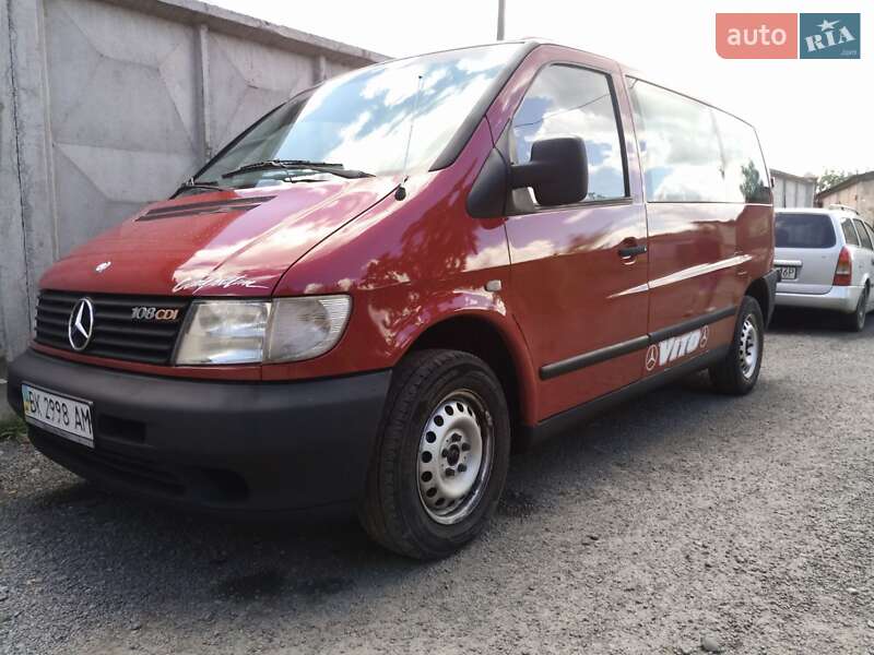Мінівен Mercedes-Benz Vito 2003 в Ківерцях фото 15 Мінівен Mercedes-Benz Vito 2003 в Ківерцях