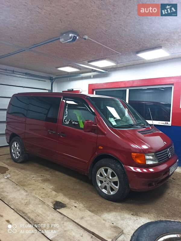 Минивэн Mercedes-Benz Vito 1999 в Межгорье фото 4 Минивэн Mercedes-Benz Vito 1999 в Межгорье