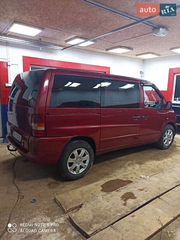 Минивэн Mercedes-Benz Vito 1999 в Межгорье фото 6 Минивэн Mercedes-Benz Vito 1999 в Межгорье