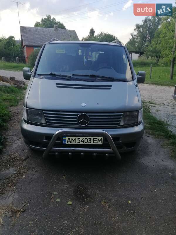 Минивэн Mercedes-Benz Vito 2001 в Олевске фото 11 Минивэн Mercedes-Benz Vito 2001 в Олевске