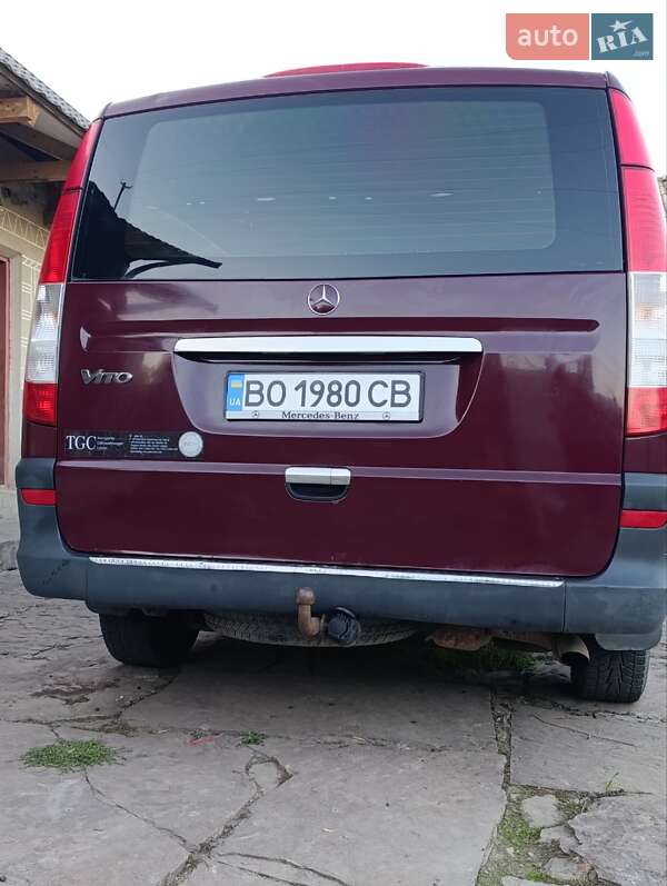 Мінівен Mercedes-Benz Vito 2008 в Заліщиках