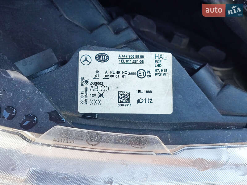 Минивэн Mercedes-Benz Vito 2015 в Черновцах