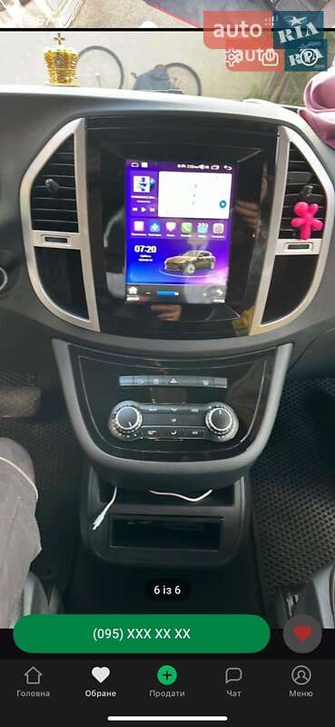 Минивэн Mercedes-Benz Vito 2015 в Глыбокой