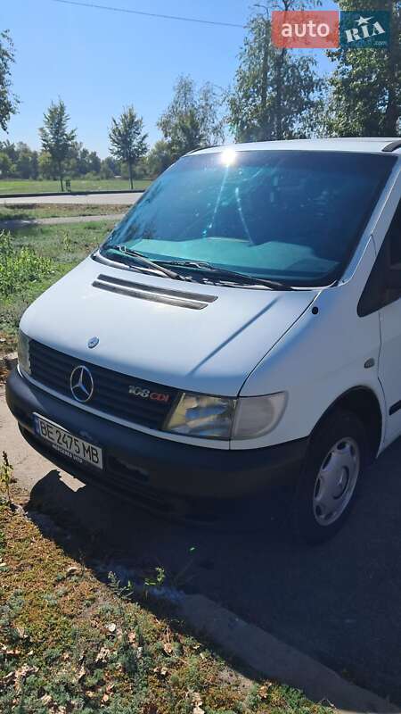 Мінівен Mercedes-Benz Vito 2002 в Горішніх Плавнях фото Мінівен Mercedes-Benz Vito 2002 в Горішніх Плавнях