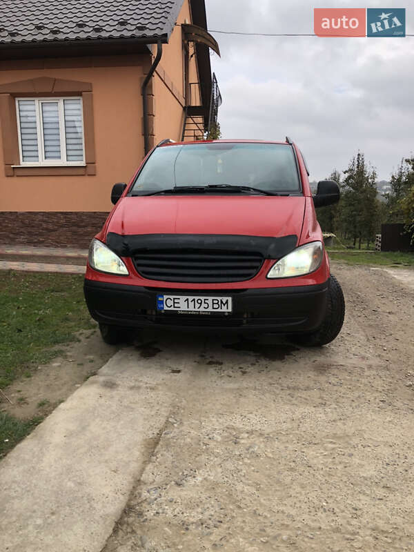 Мінівен Mercedes-Benz Vito 2007 в Чернівцях фото 4 Мінівен Mercedes-Benz Vito 2007 в Чернівцях